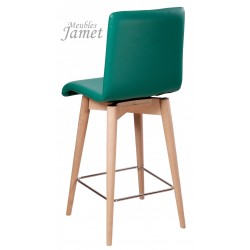 Tabouret de Bar YAM piètement Rond Conique T9838/9809