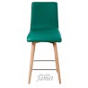 Tabouret de Bar YAM piètement Rond Conique T9838/9809