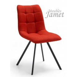 Chaise Style Industriel Piètement Métal FUNKY