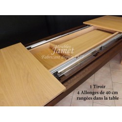 Table rectangulaire contemporaine. Réf. T5209