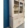 Buffet vaisselier 100 % Frêne massif portes vitrées