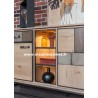 Meuble Enfilade Style PATCWORK de chêne Réf.A2943P