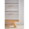 Petit meuble bas en chêne Style Contemporain Réf. HAV50C