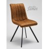 Chaise MARIOTT Réf. CH820 T92 MARRON