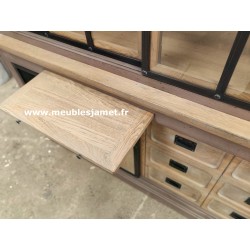 Buffet vaisselier style Industriel MARSEILLE