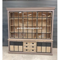Buffet vaisselier style Industriel MARSEILLE