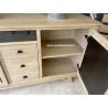 Meuble bas 4 portes 2 tiroirs style Atelier A5743