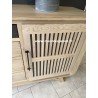 Meuble bas 4 portes 2 tiroirs style Atelier