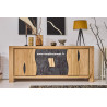 Meuble bas 4 portes style Contemporain LEG40