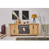 Meuble bas 4 portes style Contemporain LEG40