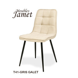CHAISE STYLE INDUSTRIEL PIETEMENT METAL CH853