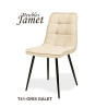 CHAISE STYLE INDUSTRIEL PIETEMENT METAL CH853