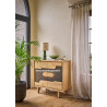 Meuble d'entrée Chêne et Céramique Style Contemporain ABS50