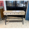 Console Style Industrie Chêne et Métal LE LAVANDOU