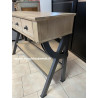 Console Style Industrie Chêne et Métal LE LAVANDOU