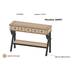 Console Style Industriel A 5222