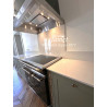 Cuisine sur mesure laquée vert kaki CSM 8765