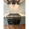 Cuisine sur mesure laquée vert kaki CSM 8765