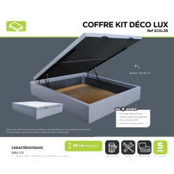 Sommier Coffre KIT DECO LUX SOMOUEST