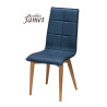 Chaise ZAO Coque Piètement Conique en Chêne massif