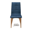 Chaise ZAO Coque Piètement Conique en Chêne massif