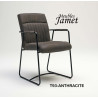 Fauteuil COYOTTE Style Industriel Piètement métal