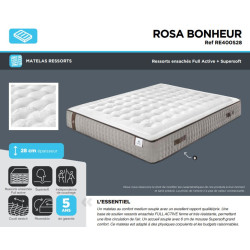 Matelas ROSA BONHEUR Ressorts - SOMOUEST