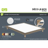 Sommier DECO LB 8CM  Déco - SOMOUEST