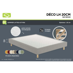 Sommier DECO LH 20CM  Déco - SOMOUEST