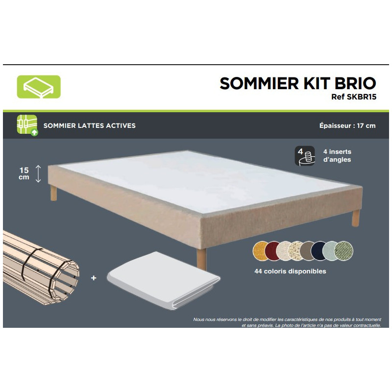 Sommier KIT BRIO -SOMOUEST