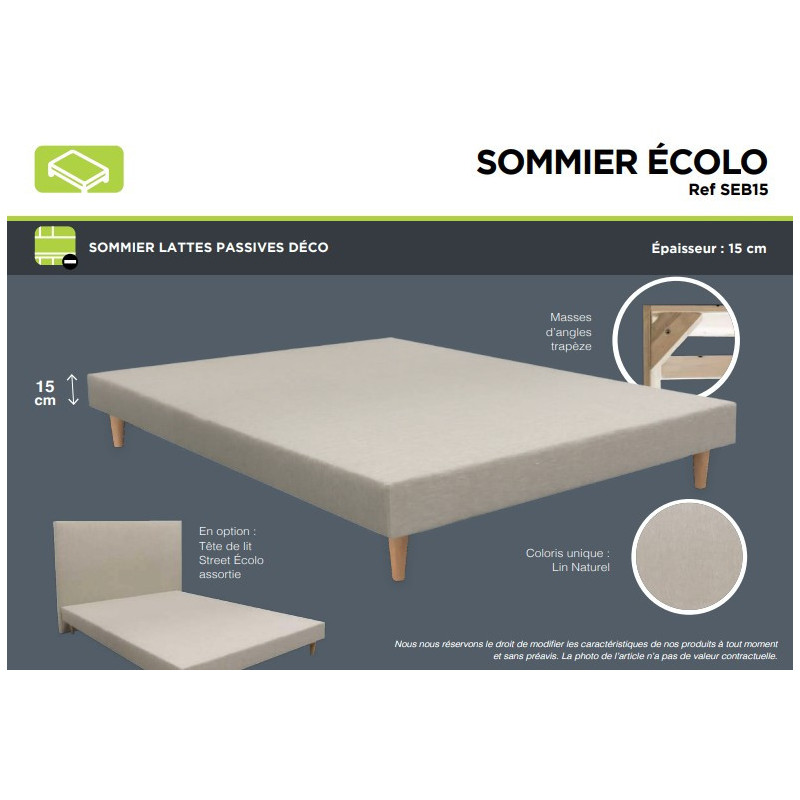 Sommier ECOLO - SOMOUEST