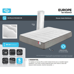 Matelas EUROPE Mousse - SOMOUEST