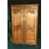 Armoire Sculpté Corbeille de fruits 100 % Chêne Massif
