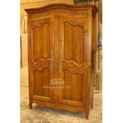 Armoire merisier 100 % massif