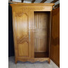 Armoire Sculptée 100 % Chêne Massif