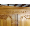 Armoire Sculptée 100 % Chêne Massif