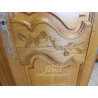 Armoire Sculptée 100 % Chêne Massif