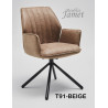 Fauteuil JOKARI Piètement Métal