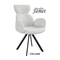 Fauteuil BUBBLE Piètement Métal