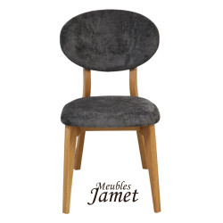 Chaise THALES THCMU Dossier bois Style contemporain