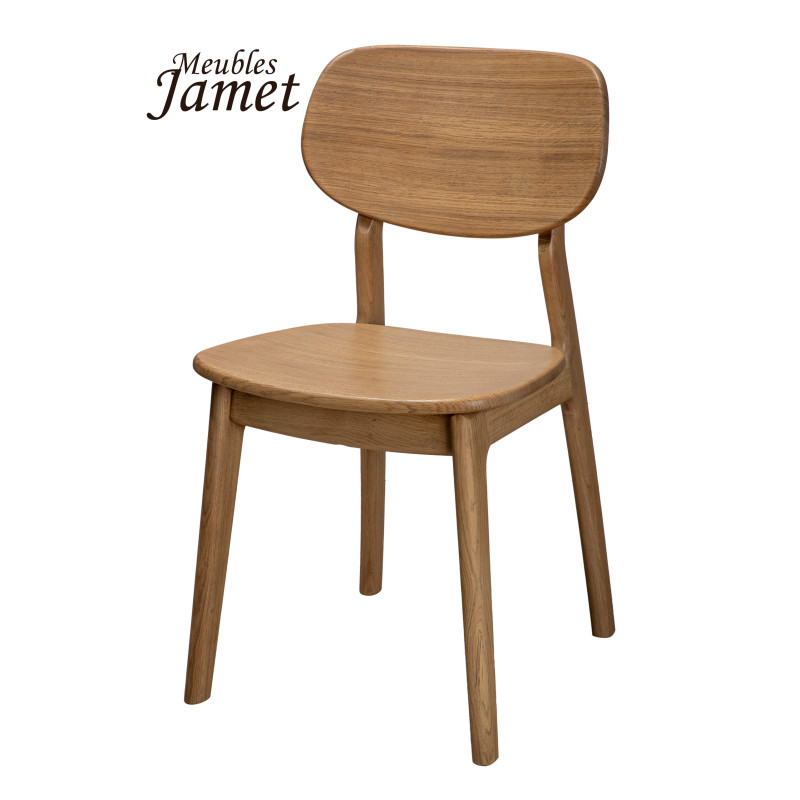 Chaise - HAVA - Style Contemporain en Chêne