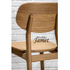 Chaise - HAVA - Style Contemporain en Chêne