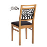 Chaise - FOREST - Style Industriel Chêne et Métal