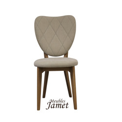 Chaise - COSY - Style Contemporain Piètement chêne