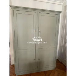 Cuisine sur mesure laquée vert kaki CSM 8765