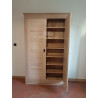 Armoire Style Contemporain en chêne massif