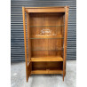 Vitrine en merisier massif style Directoire