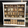 Meuble vaisselier style Industriel portes coulissantes