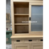 Meuble Vaisselier style contemporain 100 % Chêne Massif