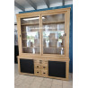 Meuble Vaisselier Style Atelier en chêne